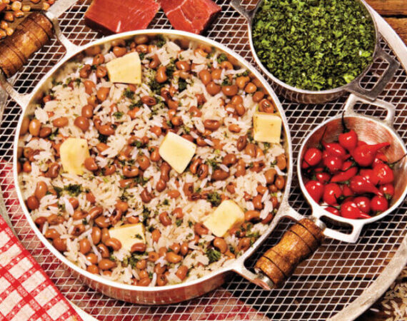 receita de baião de dois simples