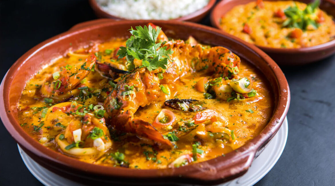 moqueca de peixe com camarão