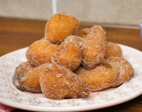 Bolinho de chuva tradicional da vovó