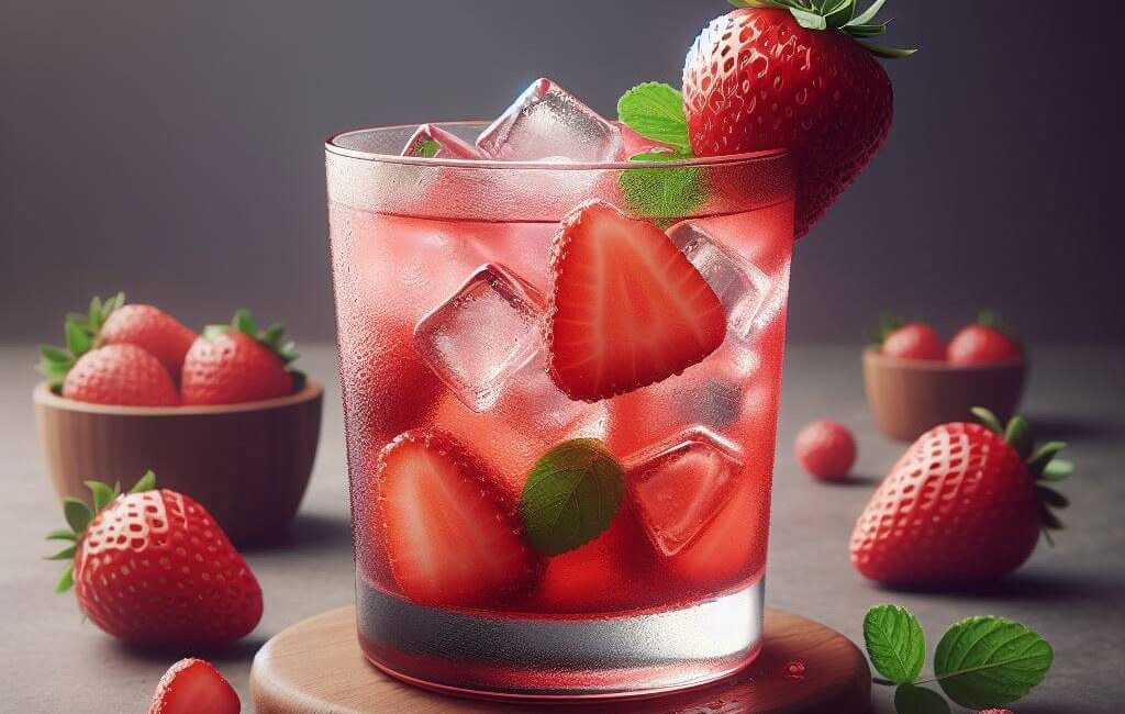 caipirinha de morango