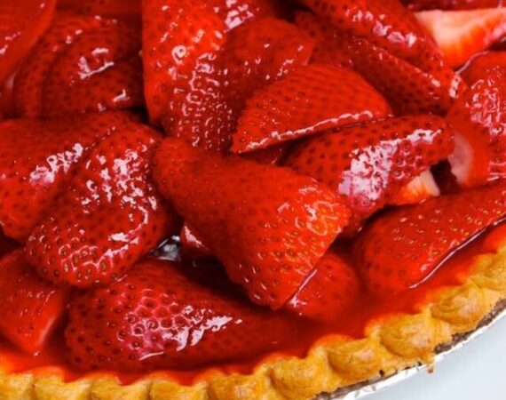torta de morango