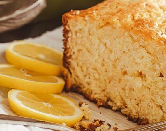 Bolo de Limão Fofinho