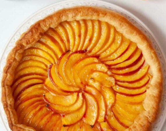 torta de pêssego