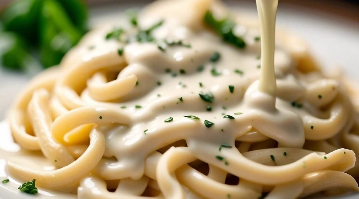 Macarrão com Molho Branco