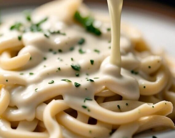 Macarrão com Molho Branco