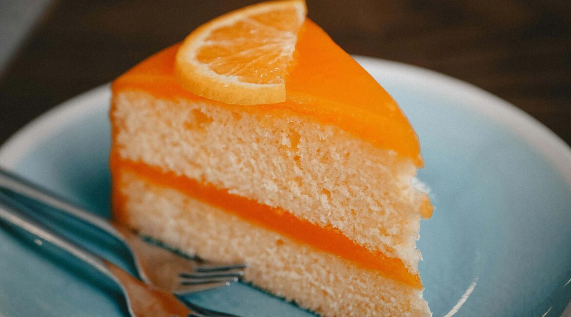 bolo de laranja simples