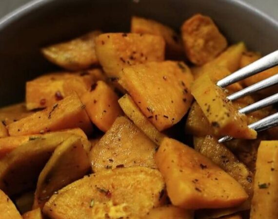 como fazer batata doce assada na airfryer