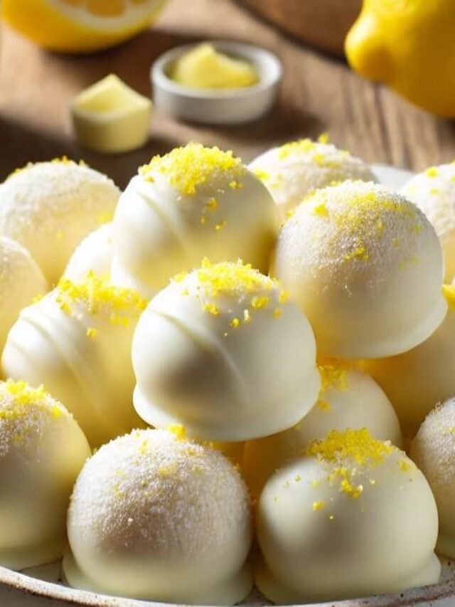 Bombom de Limão: Uma Explosão de Sabor Cítrico!